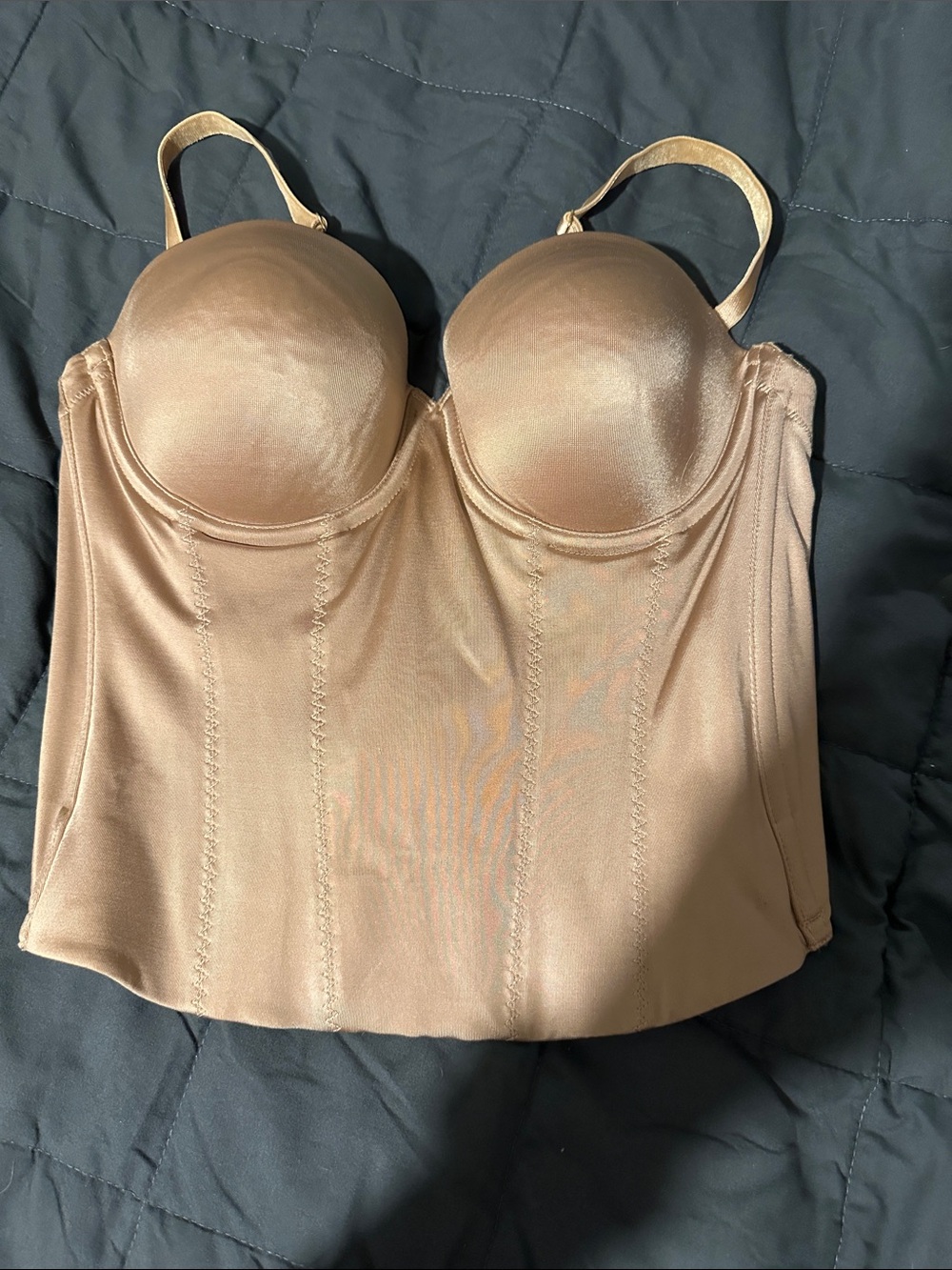 Victoria’s Secret “back off baby” low back bustier